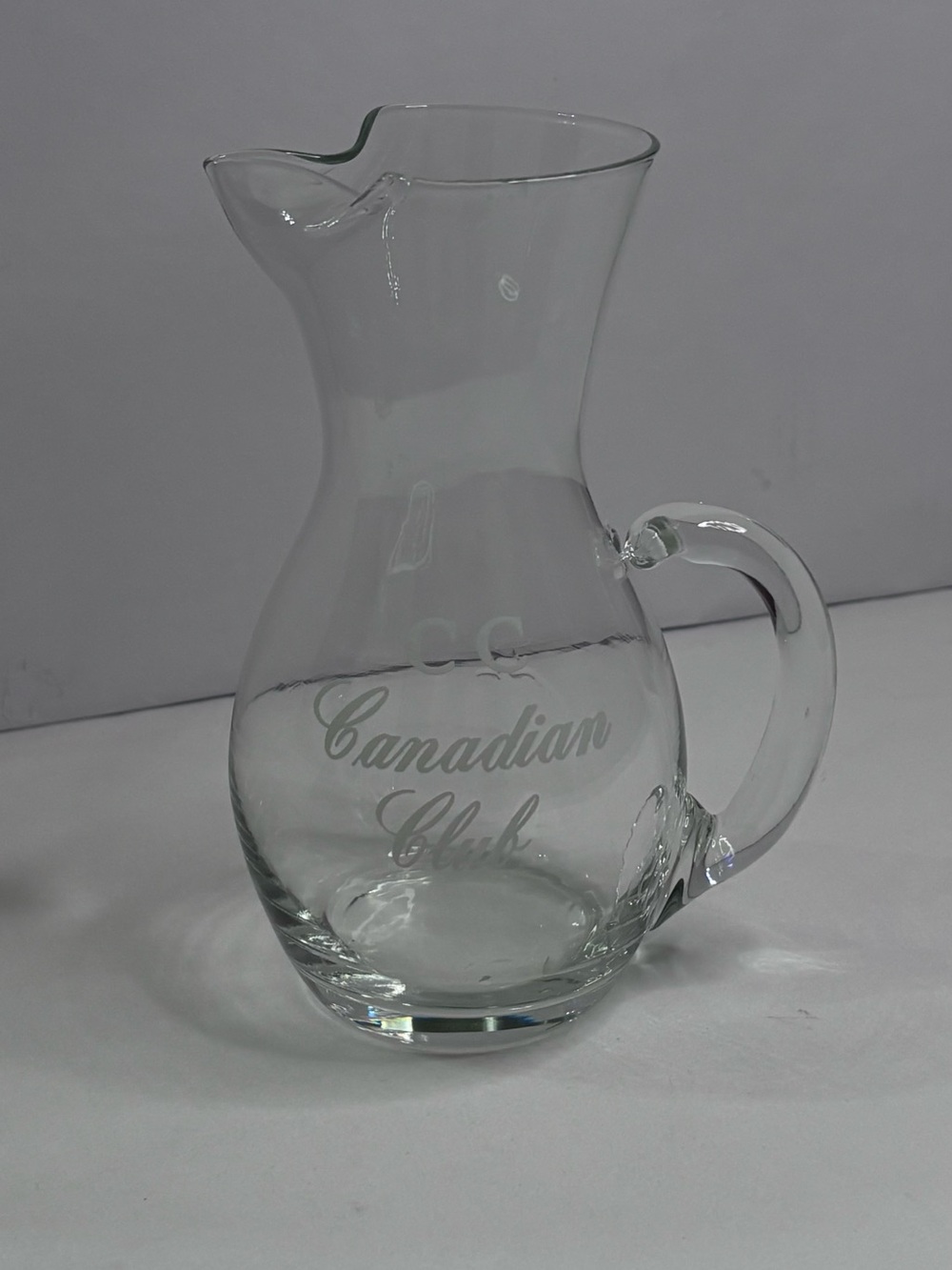 Rare C C Canadian Club Whiskey Pitcher